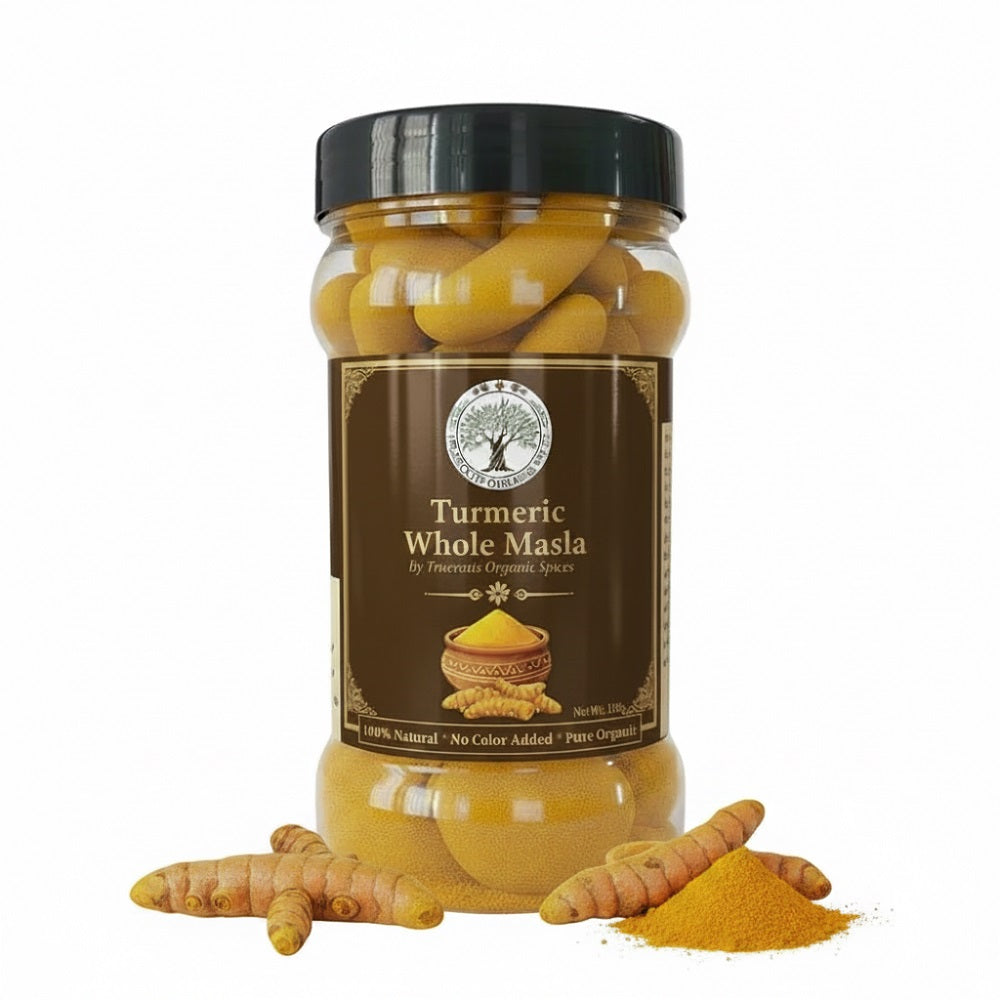 Trueroots Natural Spices Turmeric Whole Masala | Haldi | Sabut