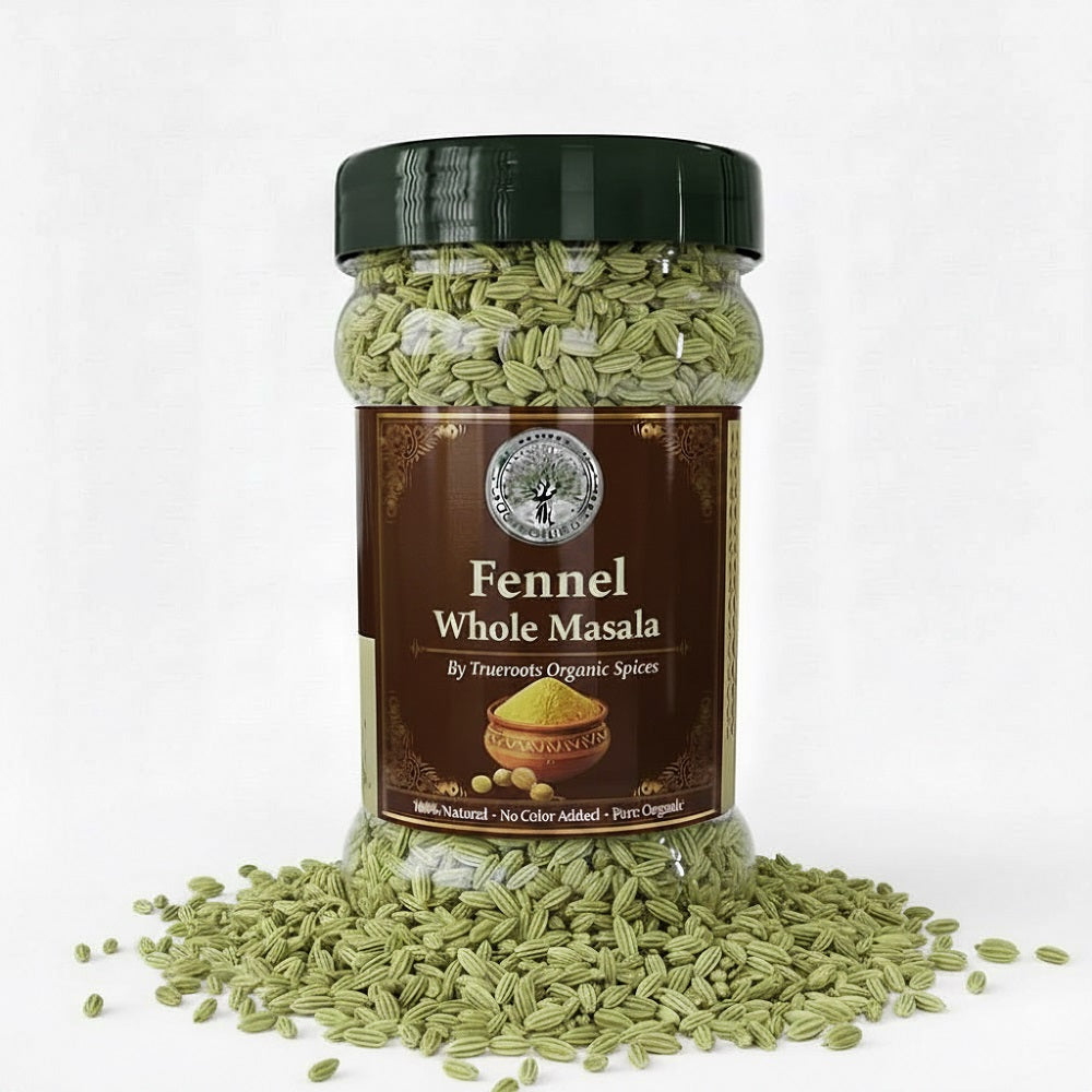 Trueroots Natural Spices Fennel Whole Masala | Saunf | Sabut