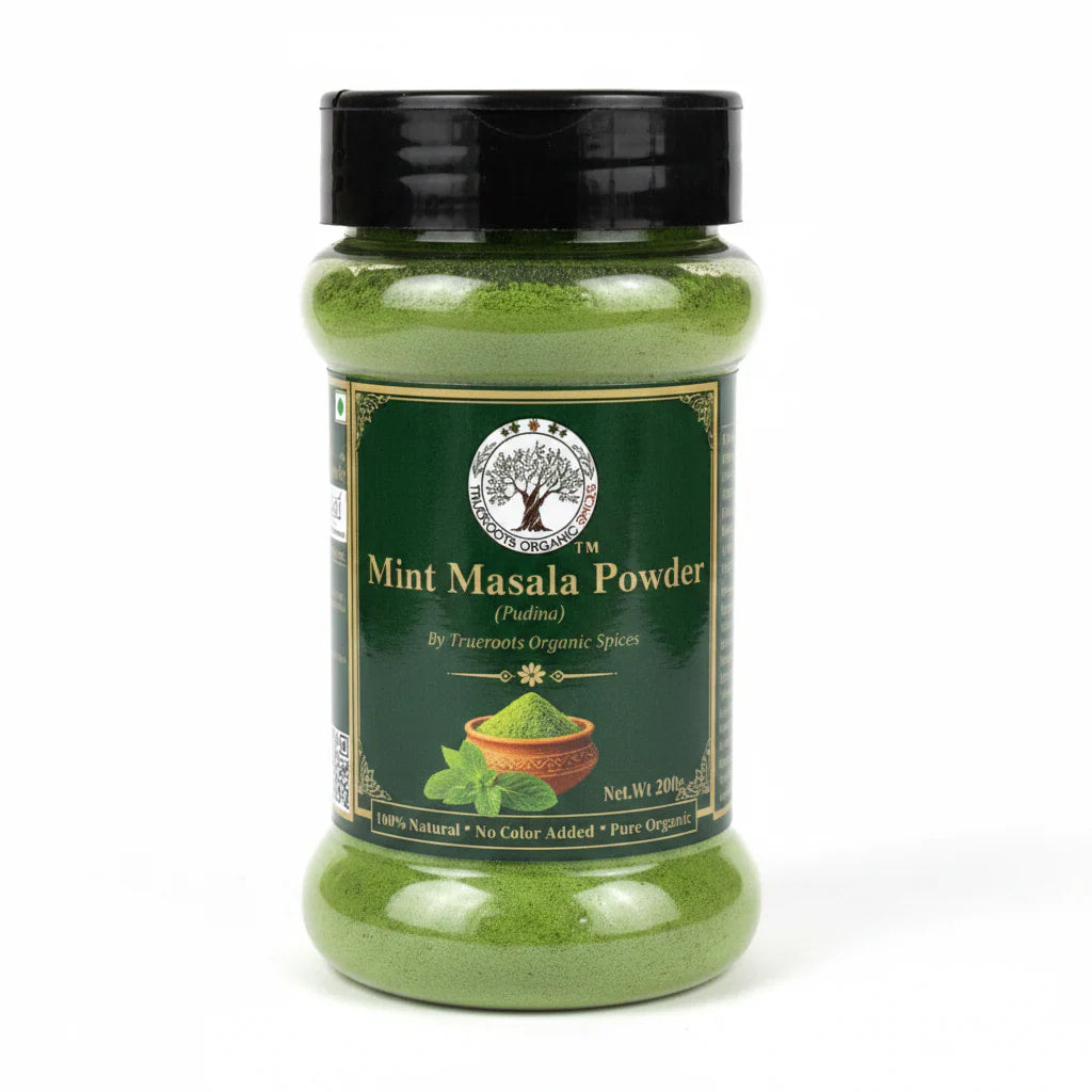 Trueroots Natural Spices Mint Masala Powder | Pudina Powder