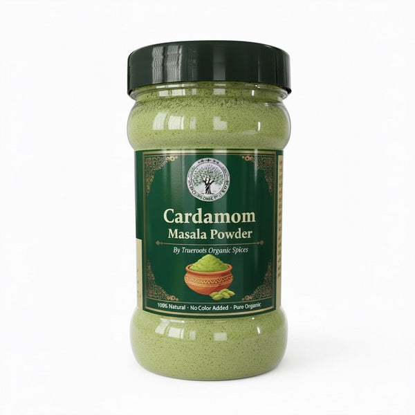 Trueroots Organic Spices 100% Pure Natural Cardamom (Elaichi) Masala Powder - Trueroots Organic spices