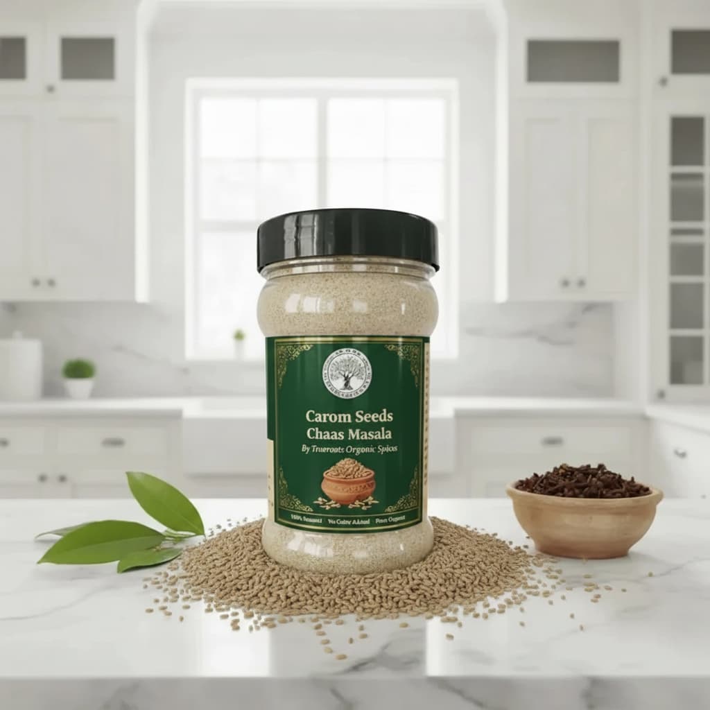 Trueroots Organic Spices Natural Spices Carom Seeds Chaas Masala Powder | Ajwain Chaas Mix | No Additives