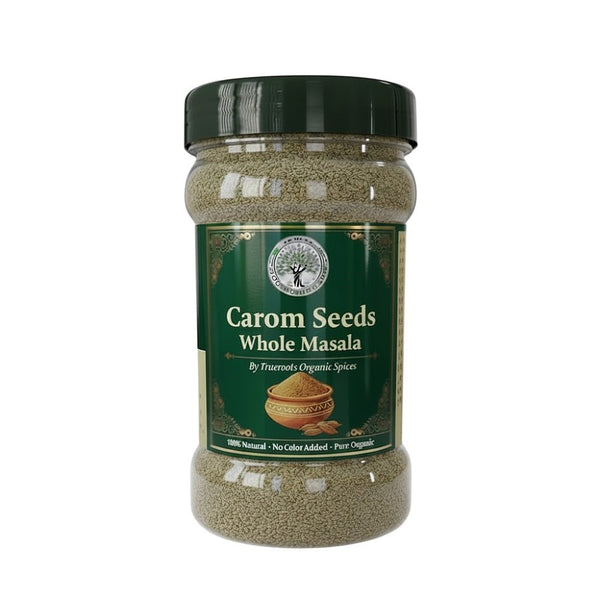 Trueroots Organic Spices 100% Pure Natural Carom Seeds (Ajwain) Whole Masala - Trueroots Organic spices