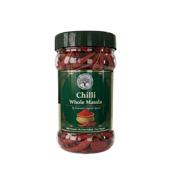 Trueroots Organic Spices 100% Pure Natural Chilli Whole Masala - Trueroots Organic spices