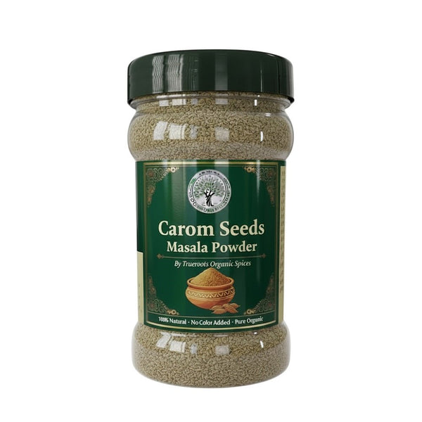 Trueroots Organic Spices 100% Pure Natural Carom Seeds (Ajwain) Masala Powder - Trueroots Organic spices