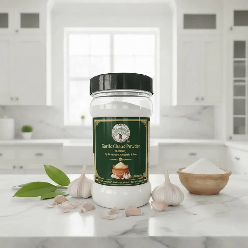 Trueroots Organic Spices Natural Spices Garlic Chaas Masala Powder | Lahsun Chaas Mix | No Additives