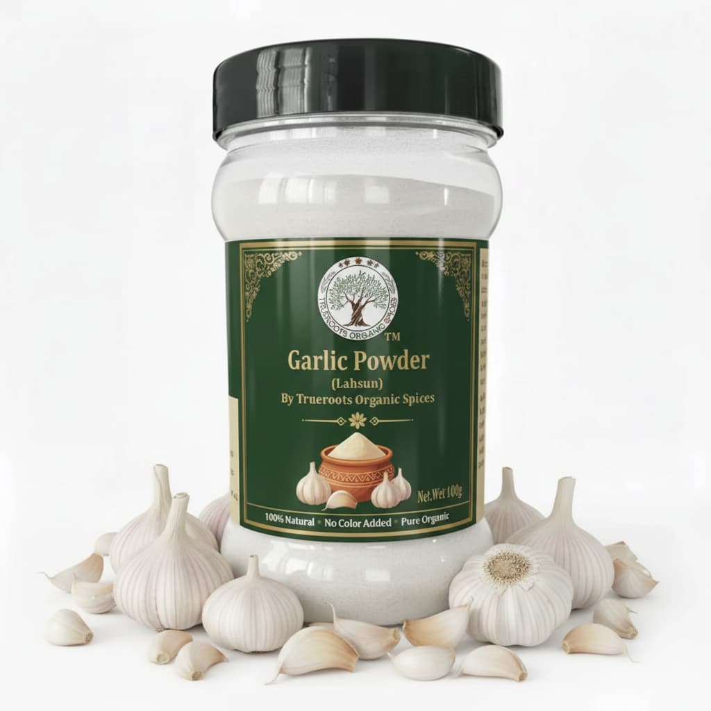 Trueroots Organic Spices Natural Spices Garlic (Lahsun) Masala Powder