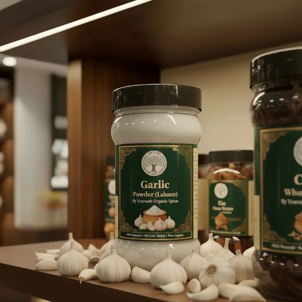 Trueroots Organic Spices Natural Spices Garlic (Lahsun) Masala Powder