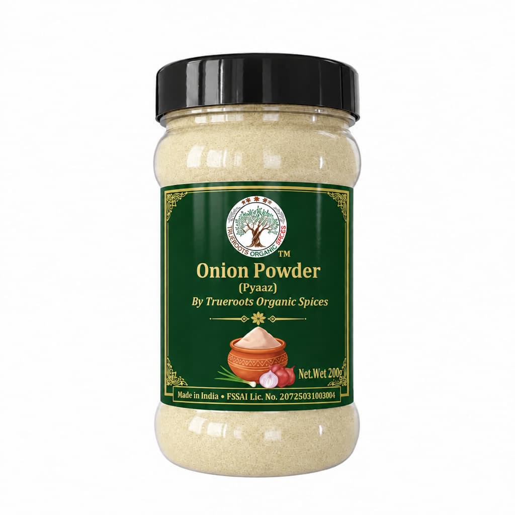 Trueroots Organic Spices Onion Powder Pyaaz Jar