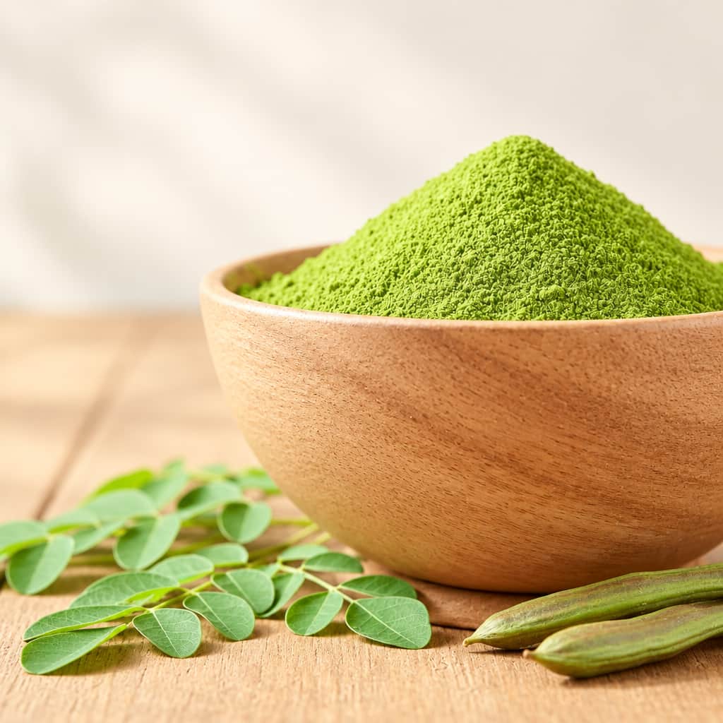 Trueroots Organic Spices Moringa Chaas Powder Sahjan Jar - Buttermilk Seasoning Blend