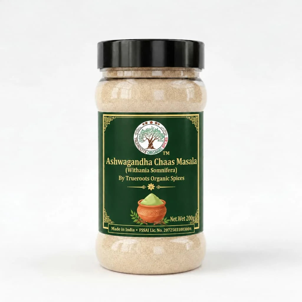 Trueroots Organic Spices Ashwagandha Chaas Masala Jar - Buttermilk Seasoning Blend