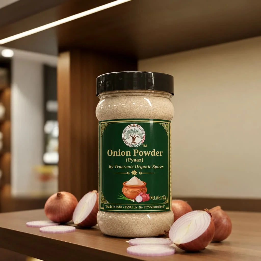 Trueroots Organic Spices Onion Powder Pyaaz Jar