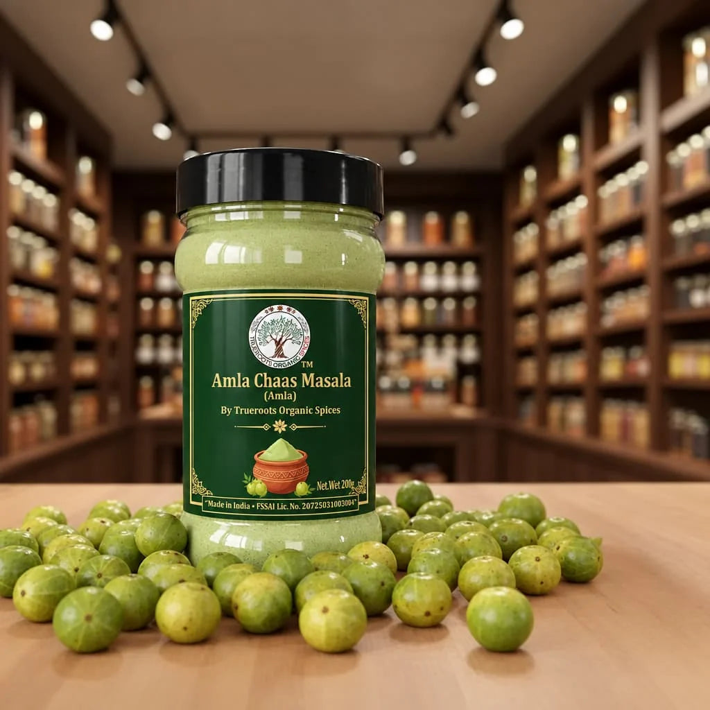 Trueroots Organic Spices Amla Chaas Masala Jar - Buttermilk Seasoning Blend