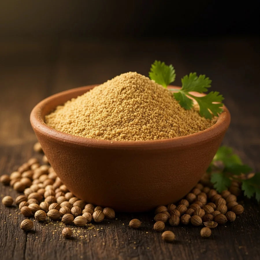 Trueroots Organic Spices Coriander Masala Powder Dhania Jar
