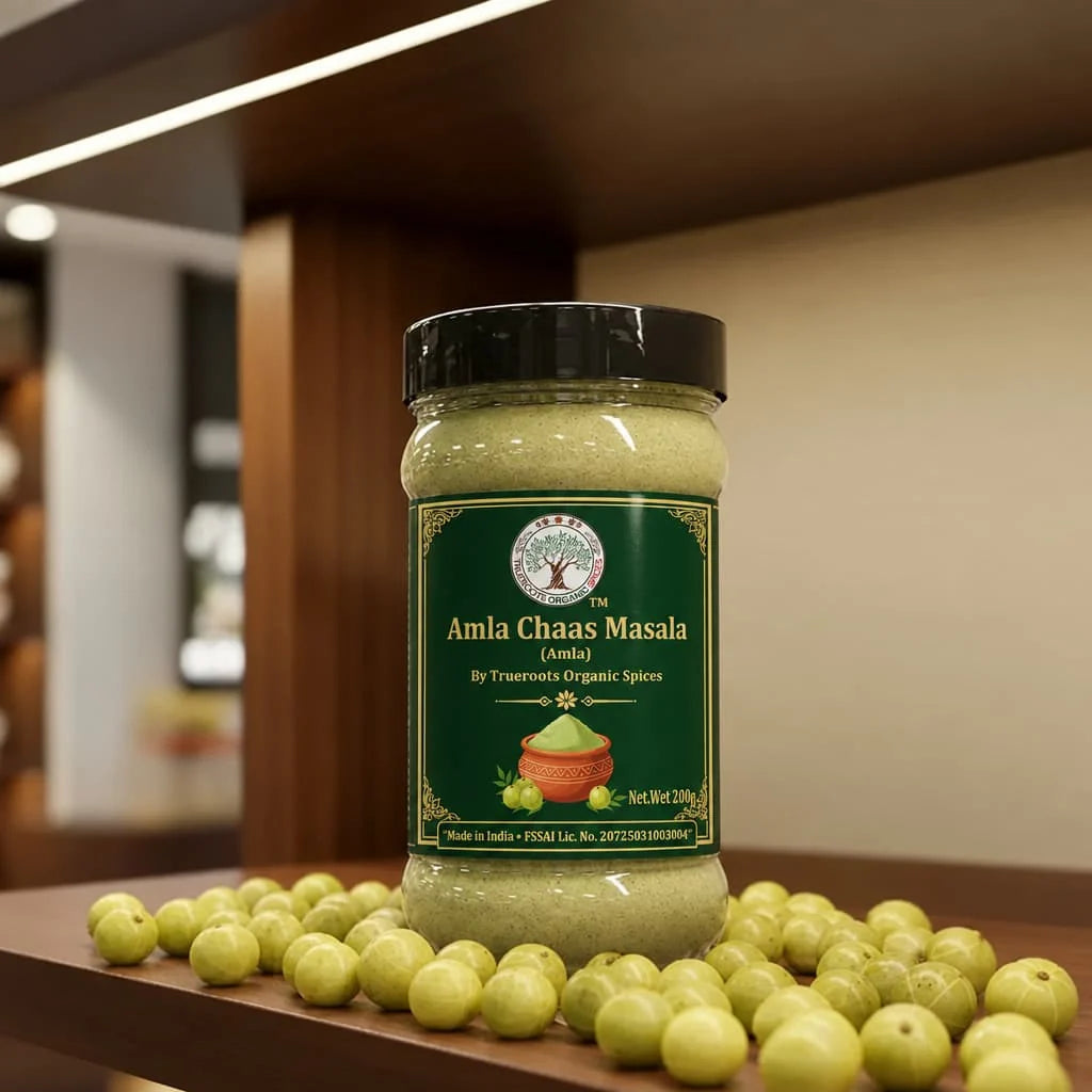 Trueroots Organic Spices Amla Chaas Masala Jar - Buttermilk Seasoning Blend