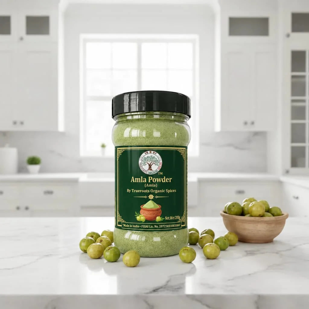 Trueroots Organic Spices Amla Powder Jar