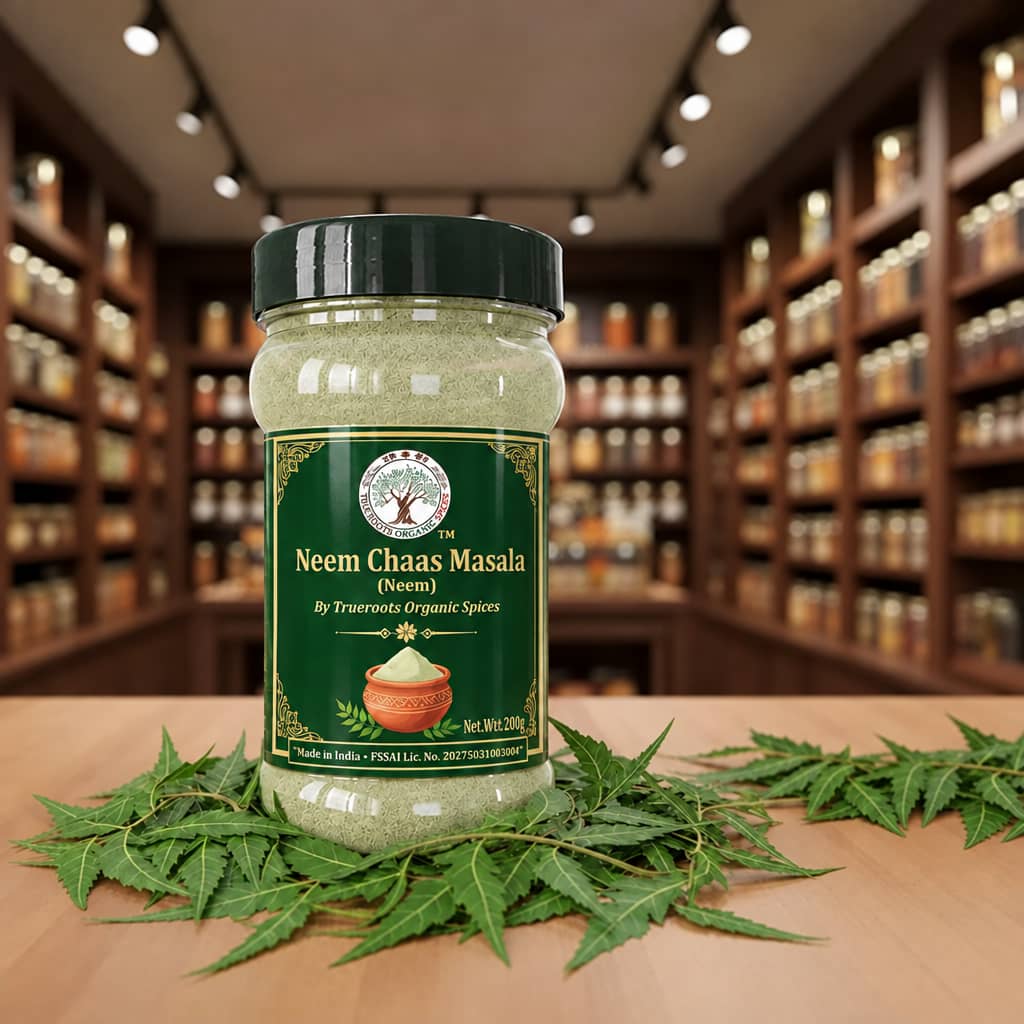 Trueroots Organic Spices Neem Chaas Masala Jar - Buttermilk Seasoning Blend