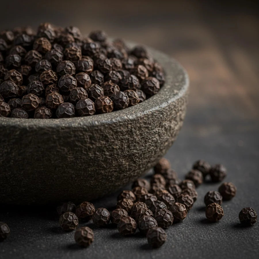 Trueroots Organic Spices Black Pepper Whole Masala Kali Mirch Jar