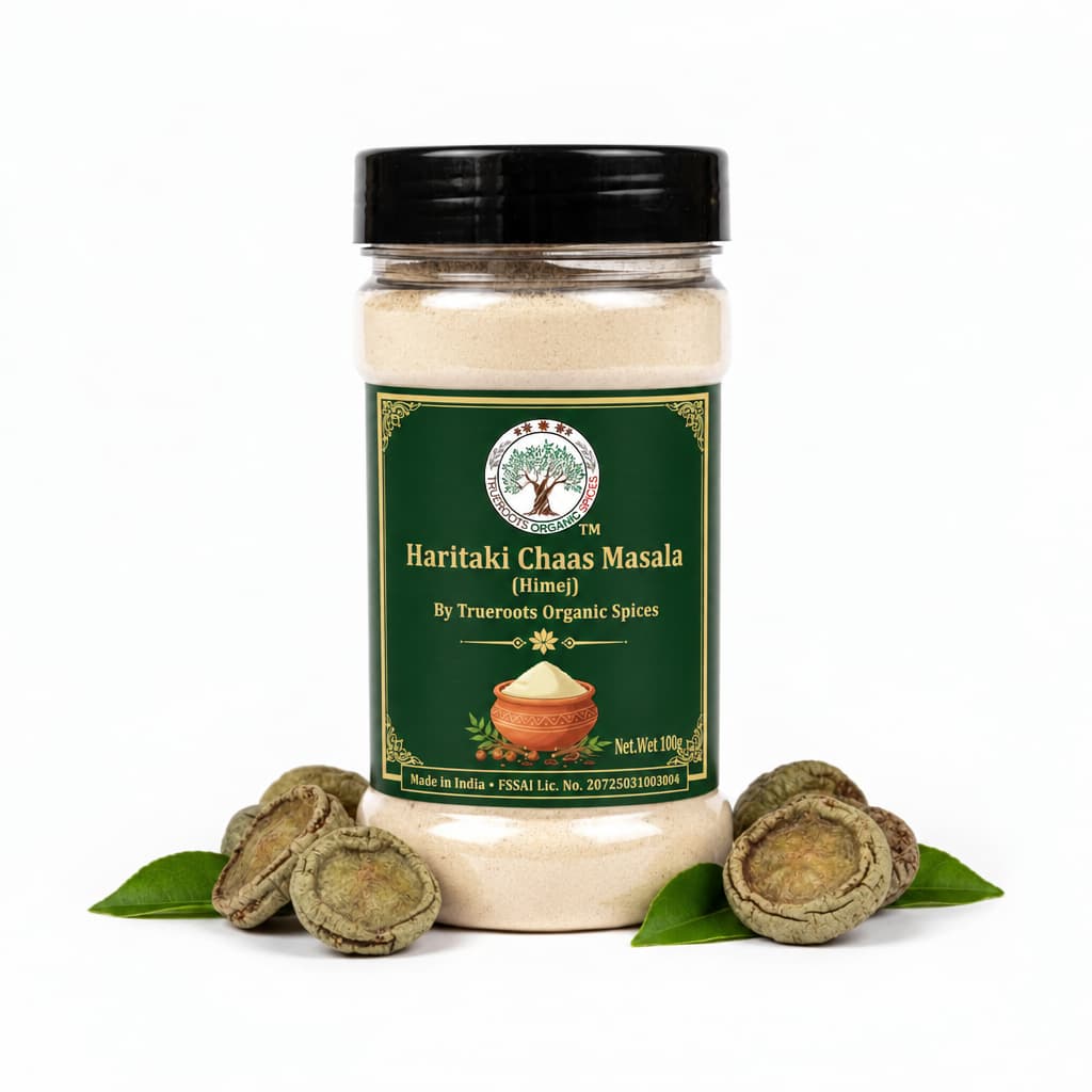 Trueroots Organic Spices Haritaki Chaas Masala Himej Jar - Buttermilk Seasoning Blend