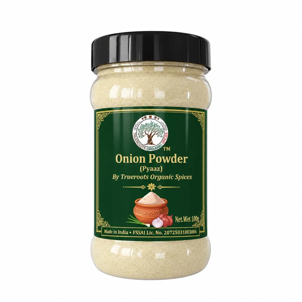 Trueroots Organic Spices Onion Powder Pyaaz Jar