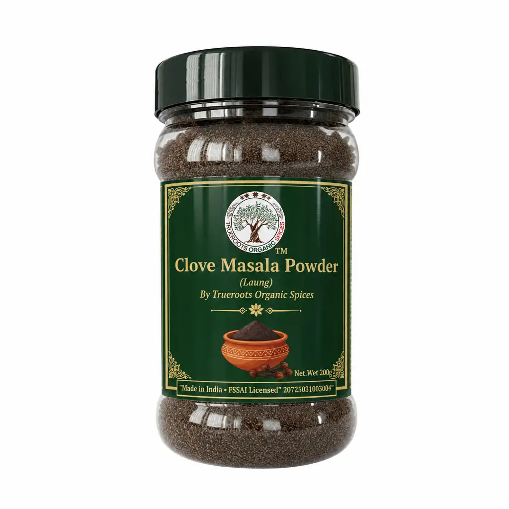 Trueroots Organic Spices Clove Masala Powder Laung Jar