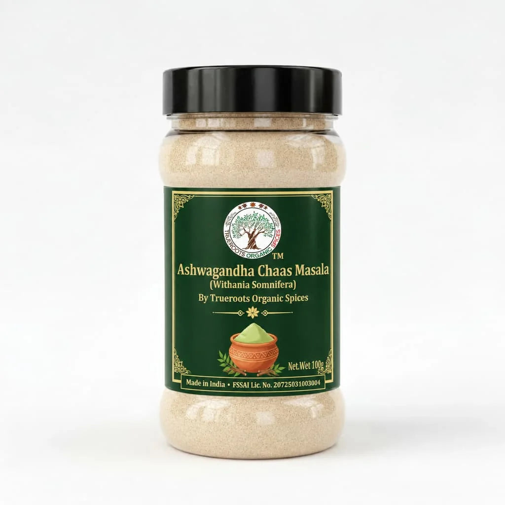Trueroots Organic Spices Ashwagandha Chaas Masala Jar - Buttermilk Seasoning Blend