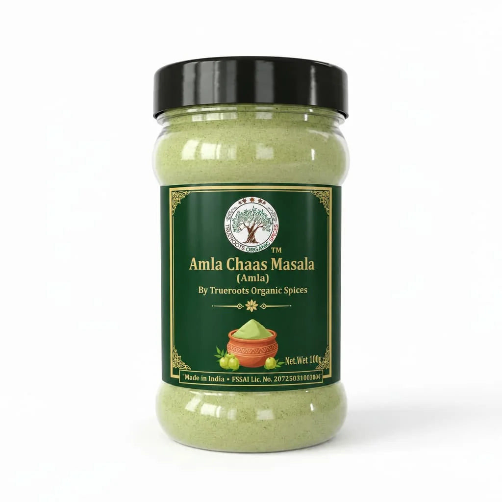 Trueroots Organic Spices Amla Chaas Masala Jar - Buttermilk Seasoning Blend