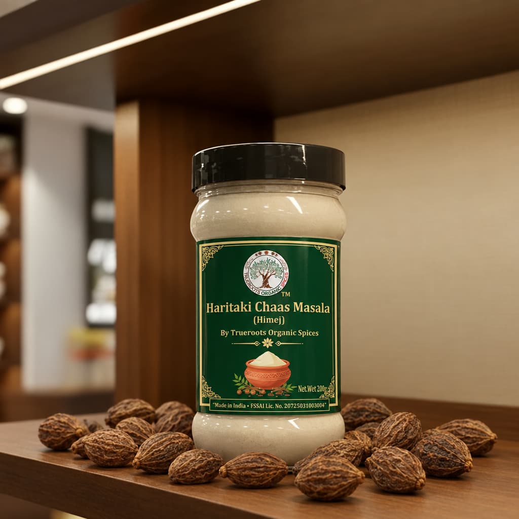 Trueroots Organic Spices Haritaki Chaas Masala Himej Jar - Buttermilk Seasoning Blend