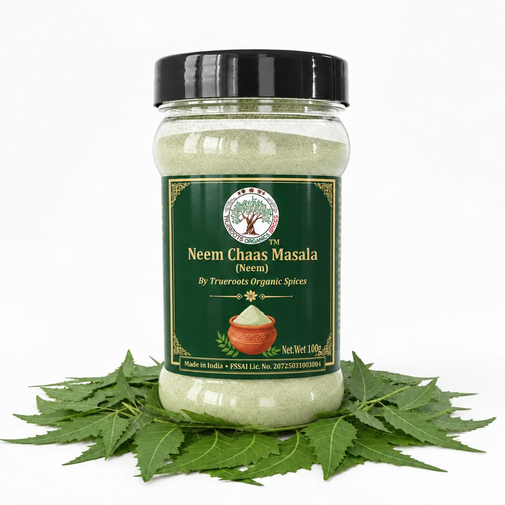 Trueroots Organic Spices Neem Chaas Masala Jar - Buttermilk Seasoning Blend