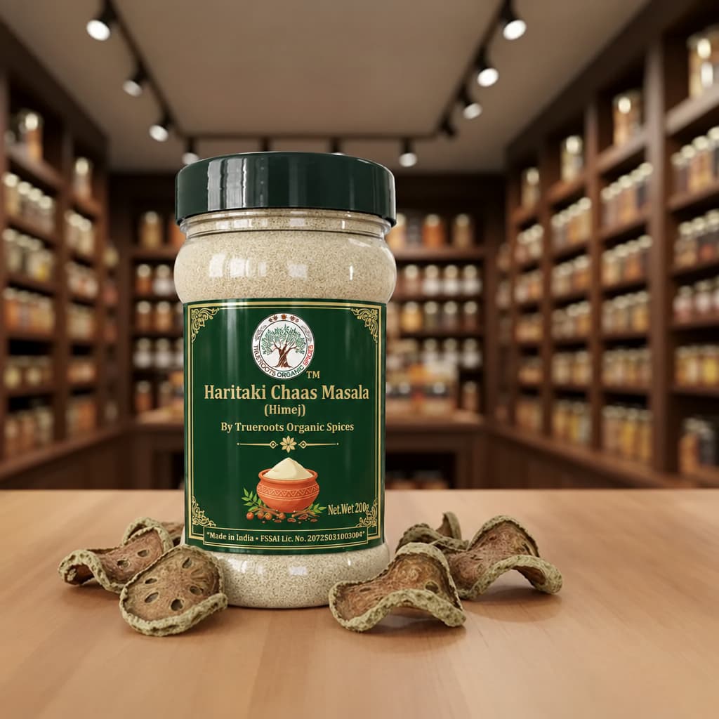 Trueroots Organic Spices Haritaki Chaas Masala Himej Jar - Buttermilk Seasoning Blend