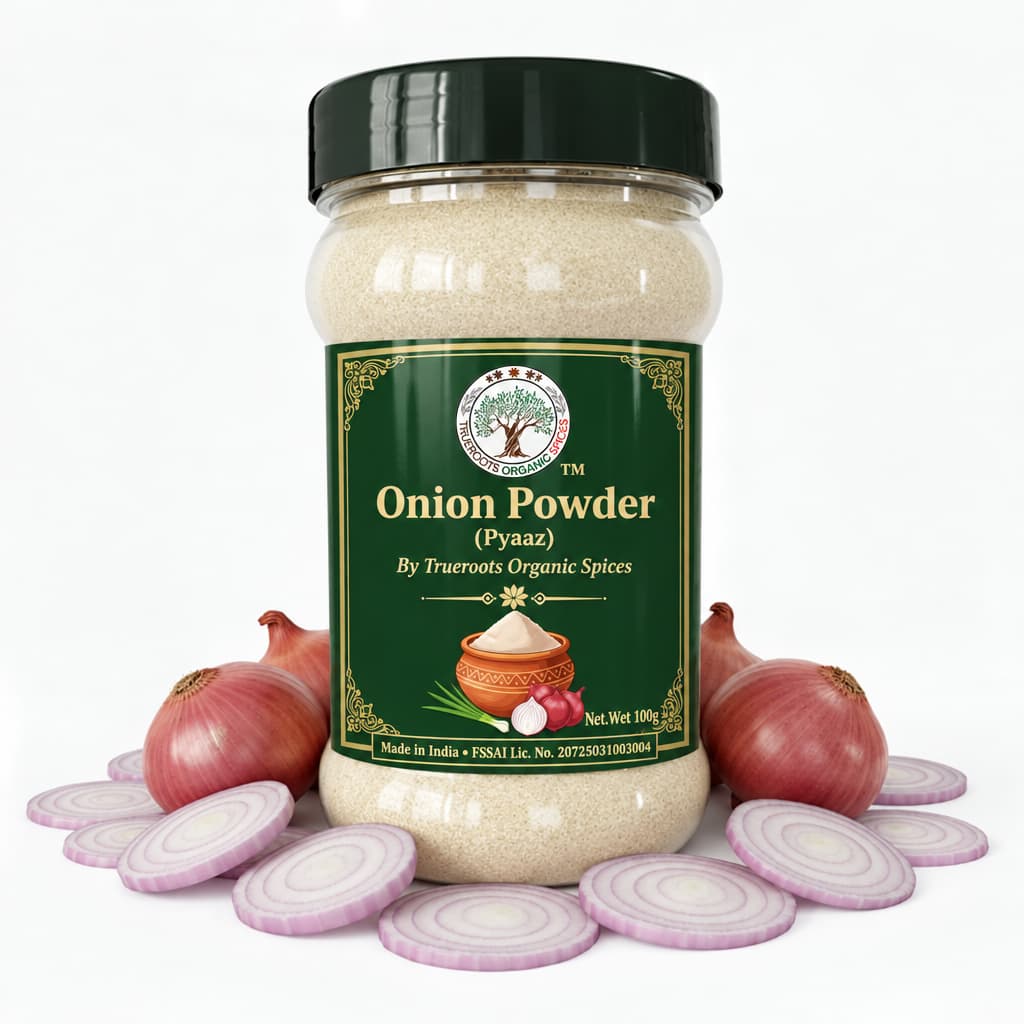 Trueroots Organic Spices Onion Powder Pyaaz Jar