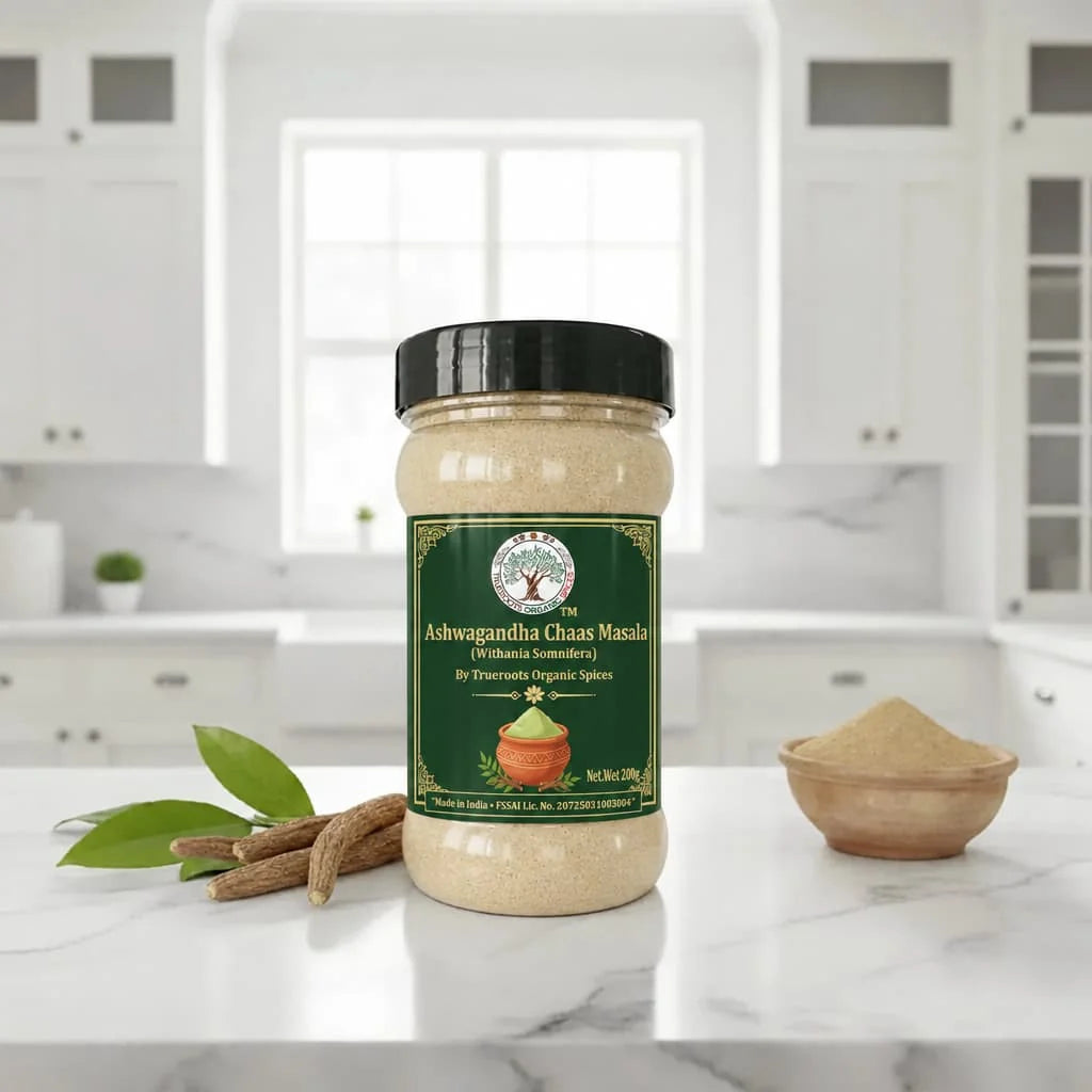Trueroots Organic Spices Ashwagandha Chaas Masala Jar - Buttermilk Seasoning Blend