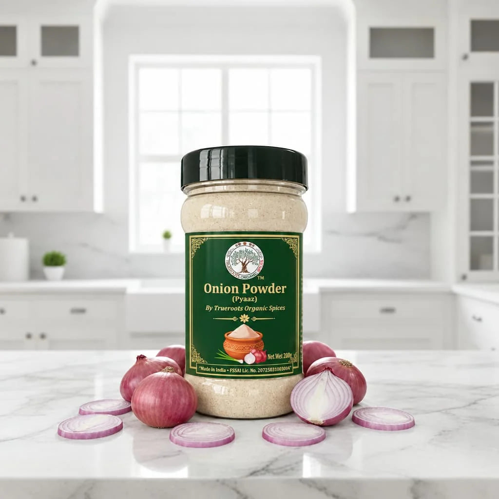 Trueroots Organic Spices Onion Powder Pyaaz Jar