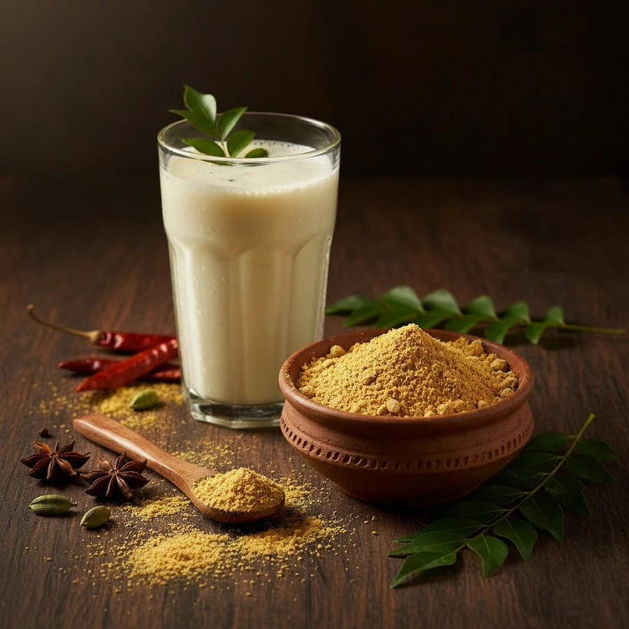 Trueroots Organic Spices Mint Buttermilk Masala Powder Chaash Jar