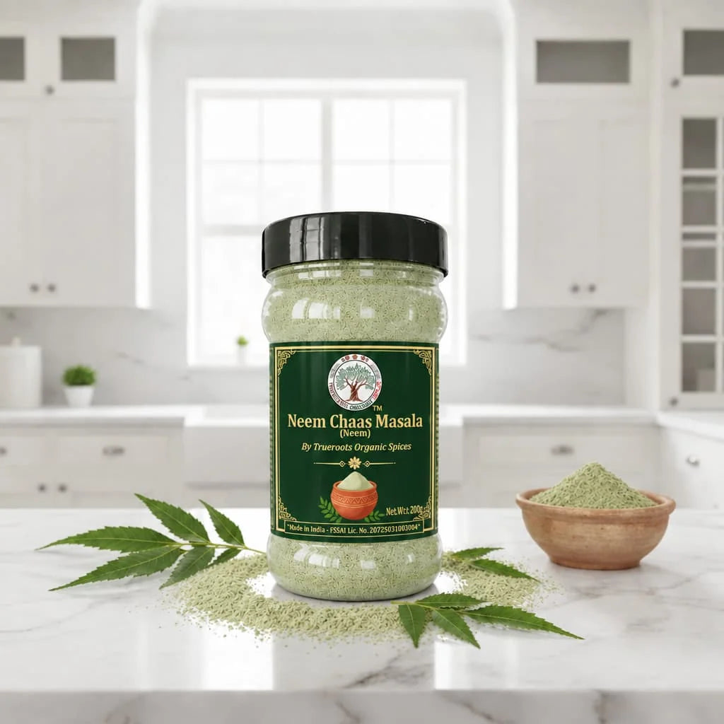Trueroots Organic Spices Neem Chaas Masala Jar - Buttermilk Seasoning Blend
