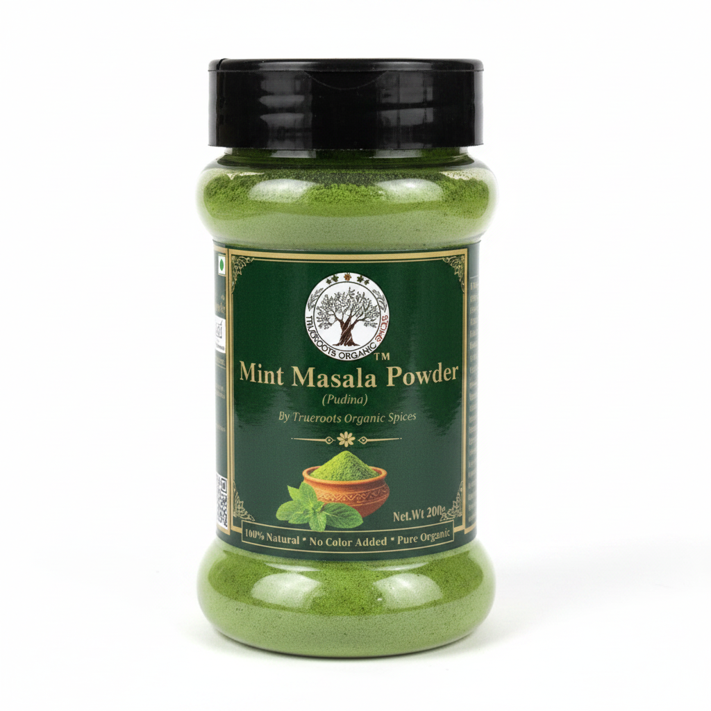 Trueroots Natural Spices Mint Masala Powder | Pudina Powder