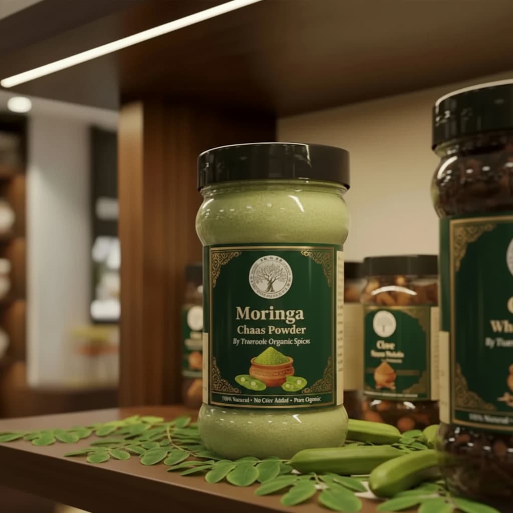 Trueroots Organic Spices Natural Spices Moringa Chaas Masala Powder | Moringa Chaas Mix | No Additives