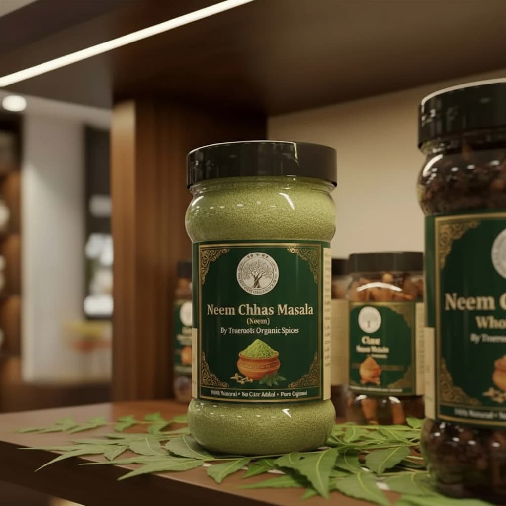 Trueroots Organic Spices Natural Spices Neem Chaas Masala | Neem Chhas | No Additives