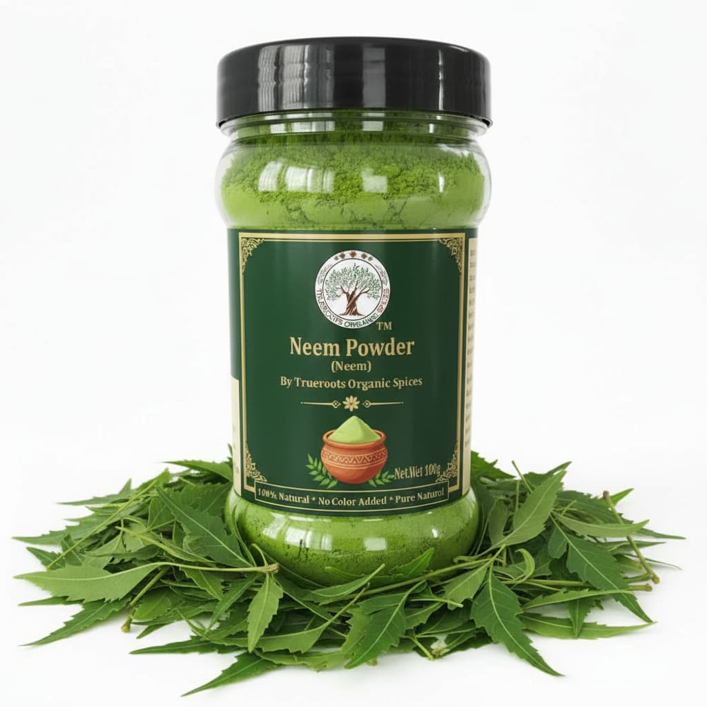 Trueroots Organic Spices Natural Spices Neem Masala Powder | Neem | No Additives