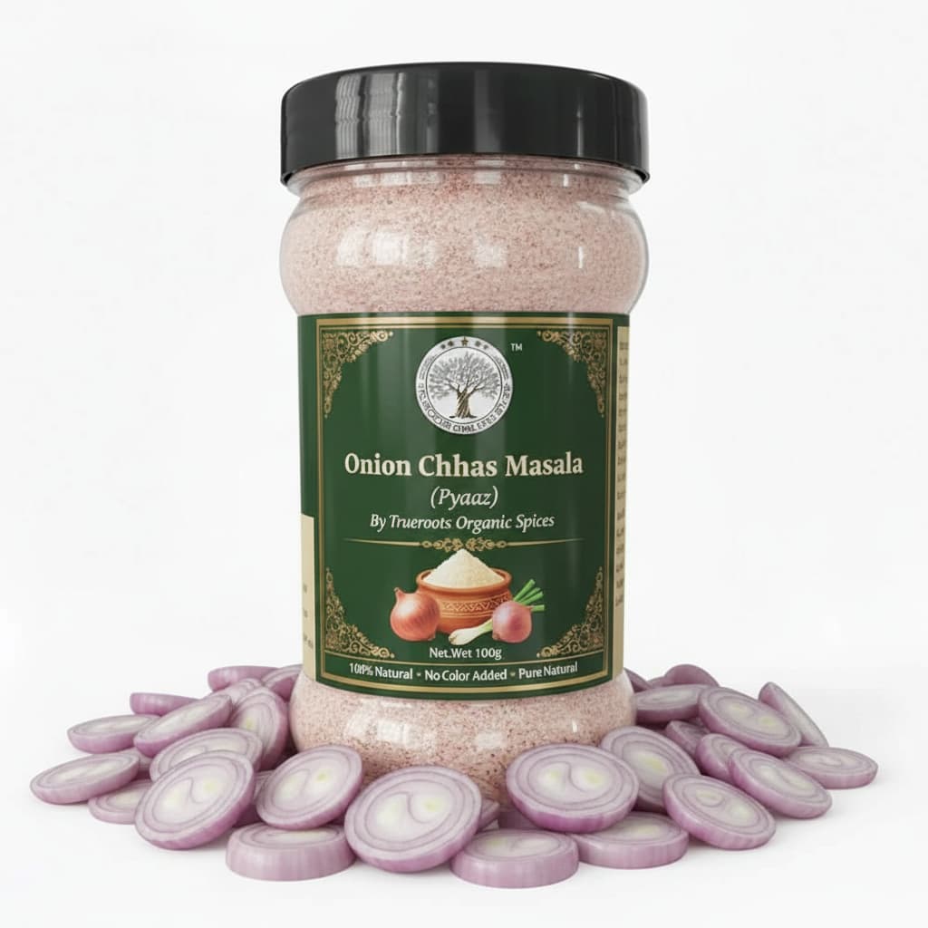 Trueroots Organic Spices Natural Spices Onion Chaas Masala | Pyaaz Chhas | No Additives