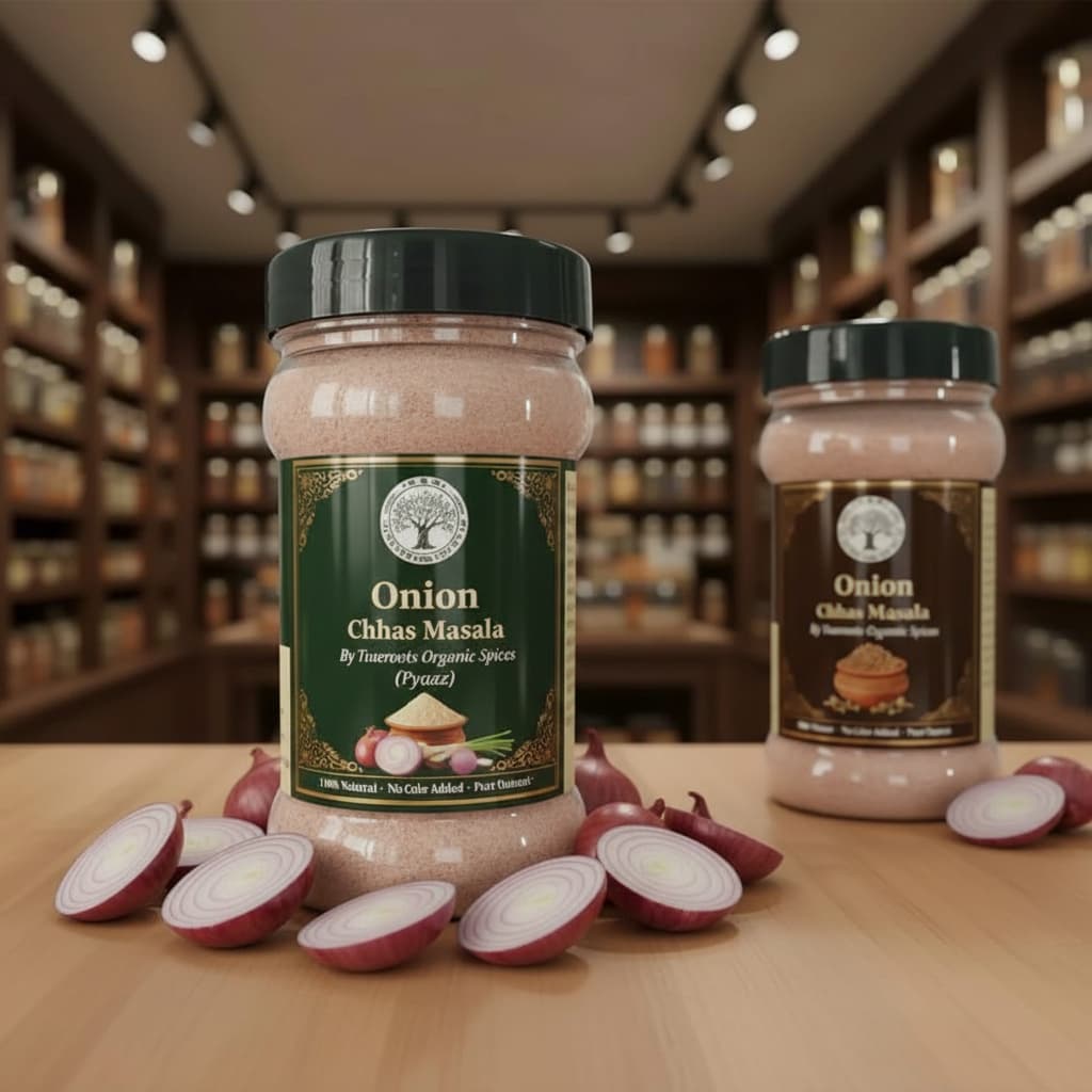Trueroots Organic Spices Natural Spices Onion Chaas Masala | Pyaaz Chhas | No Additives
